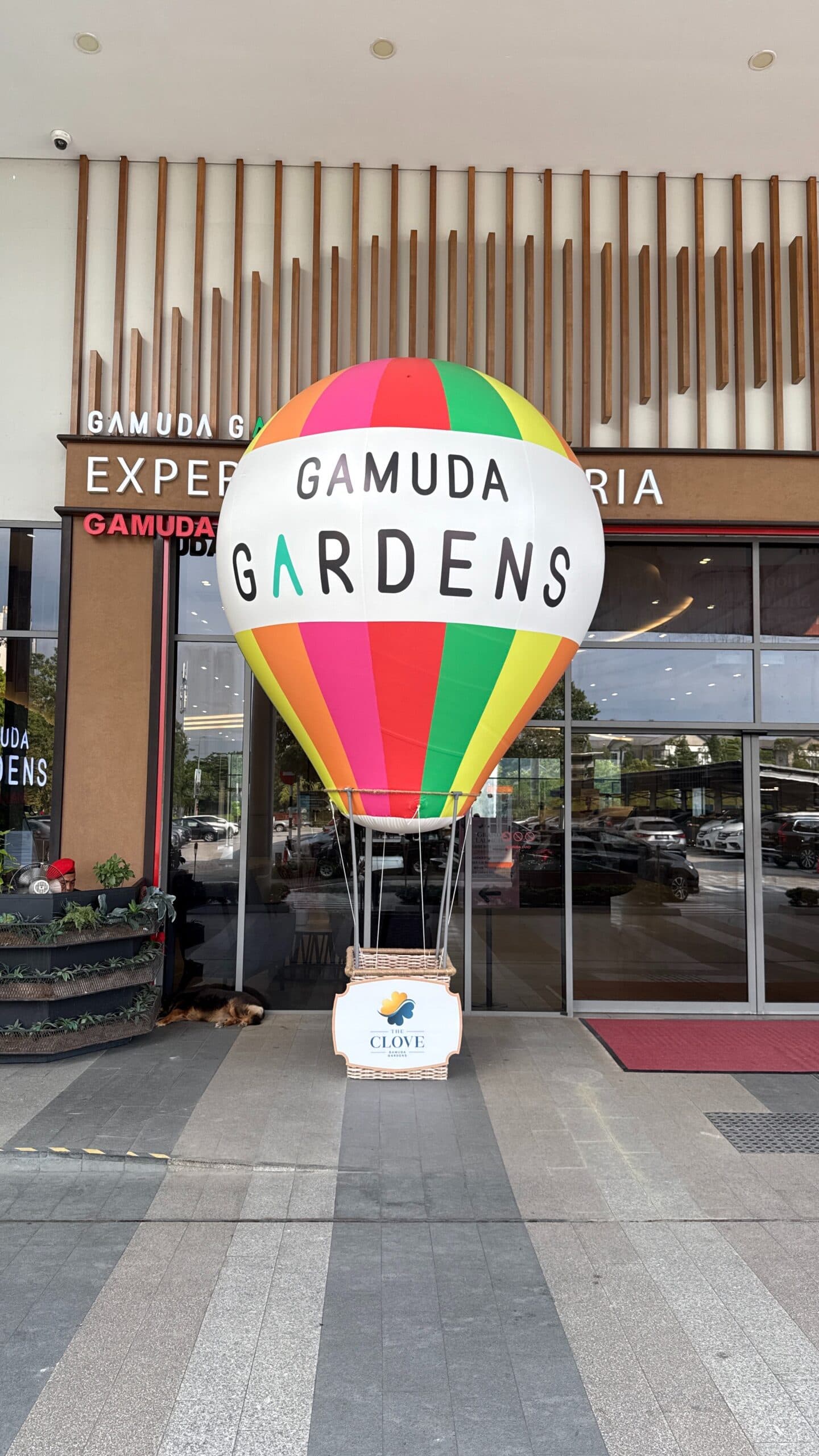 Hot air balloon replica event display Malaysia