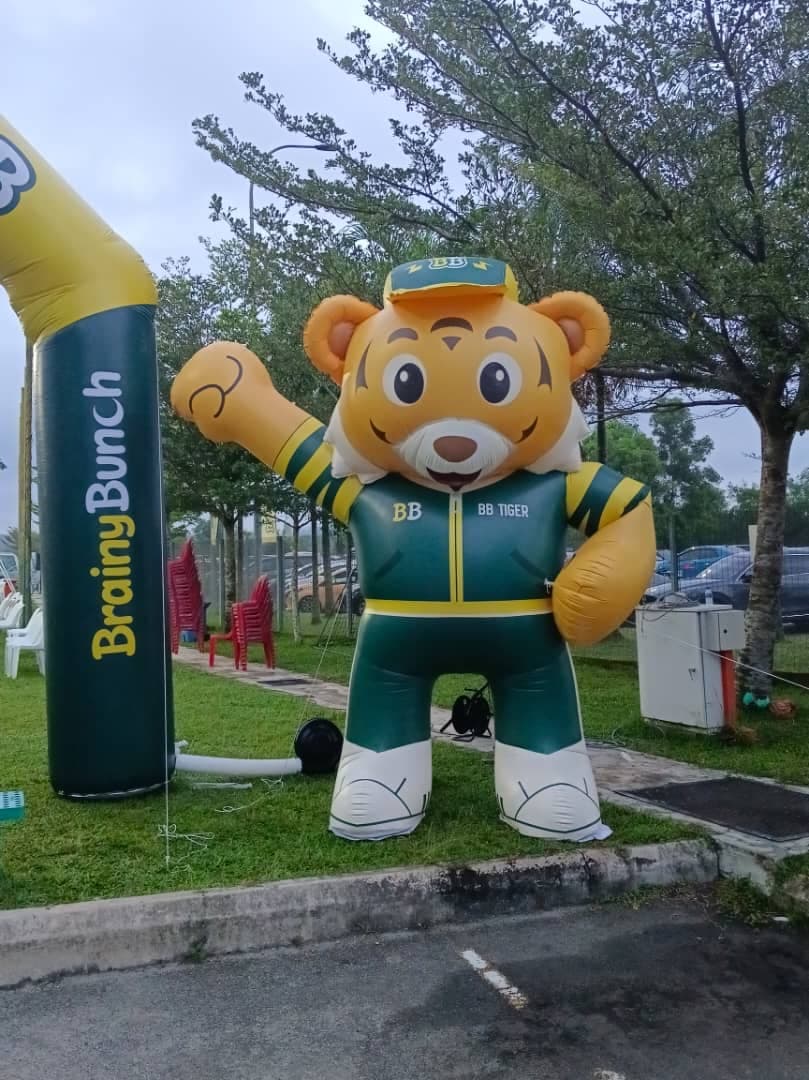 Custom inflatable mascot for brand activation Malaysia