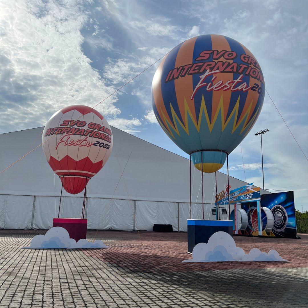 Hot Air Balloon Replica Photo Booth