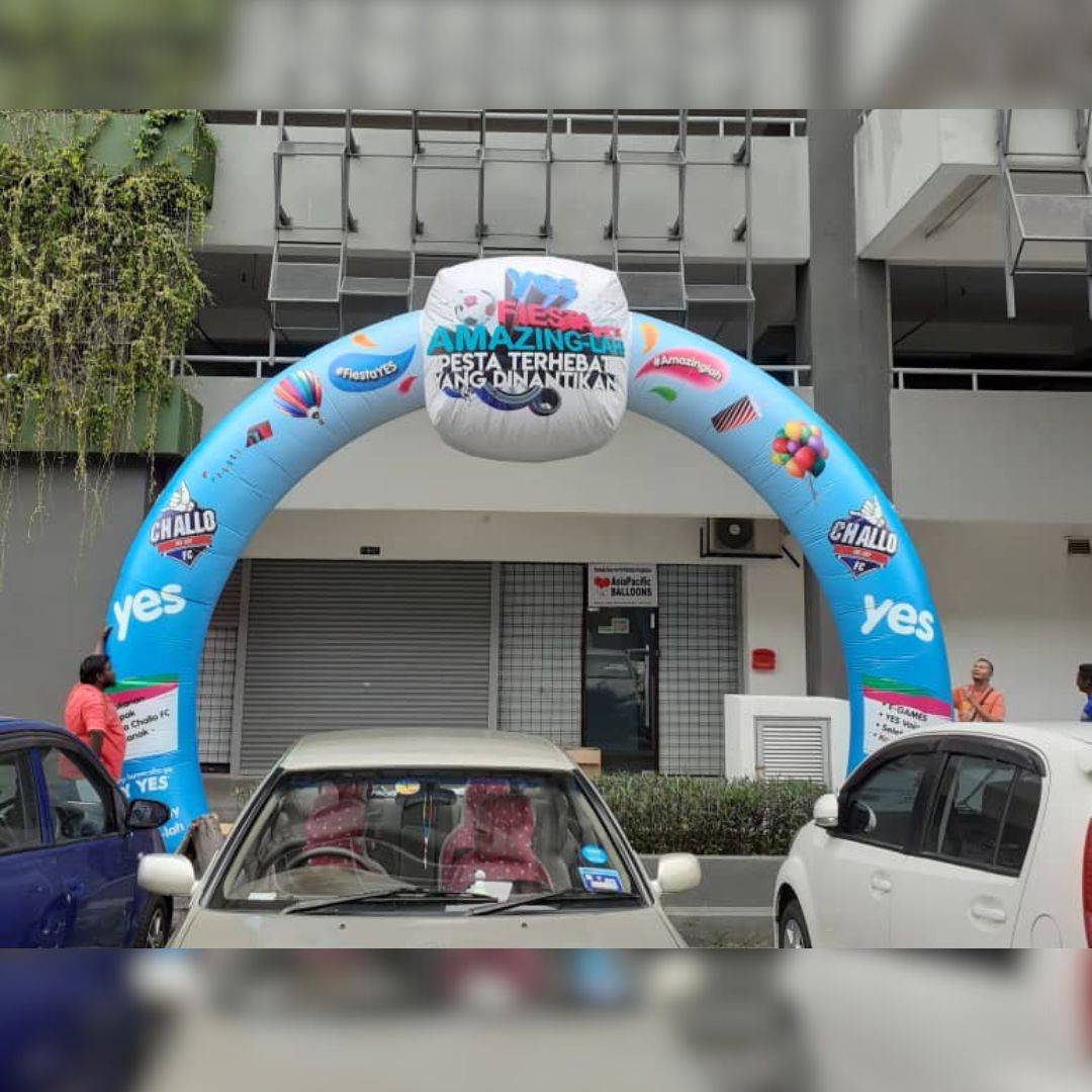 Inflatable arch hexagon Malaysia