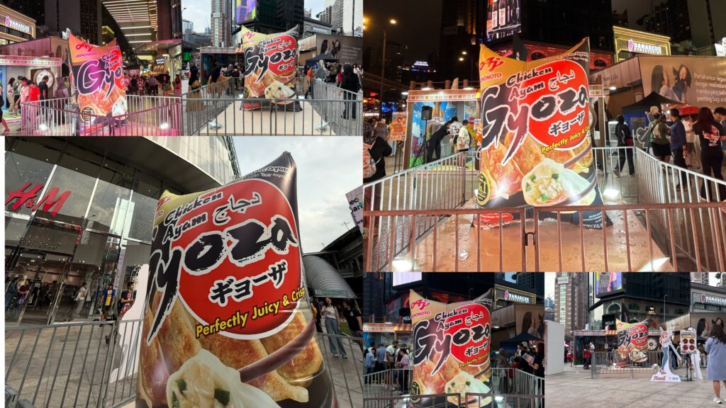 Replika Tiup Pembungkusan Gyoza Ajinomoto — photo 1