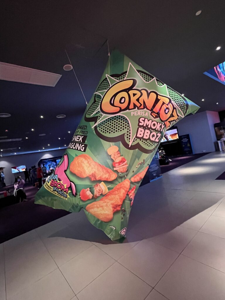 Replika Paparan Inflatable Snek Corntoz — photo 2