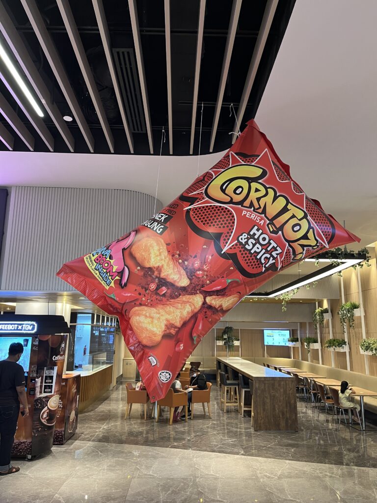 Replika Paparan Inflatable Snek Corntoz — photo 4