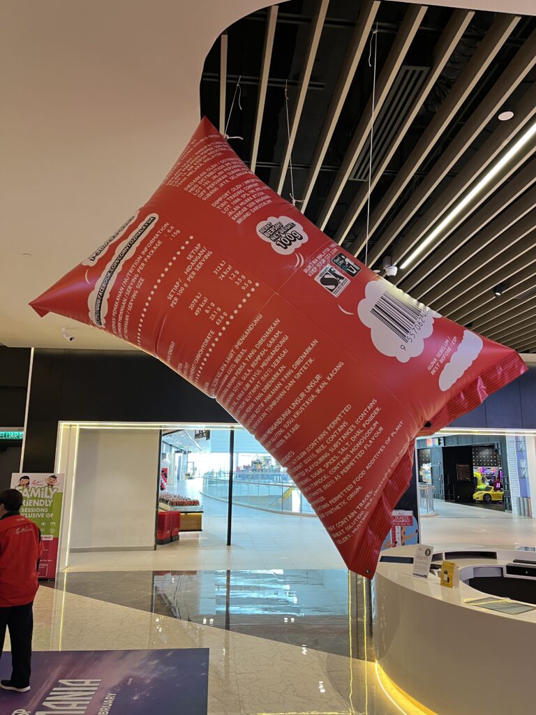 Replika Paparan Inflatable Snek Corntoz — photo 6