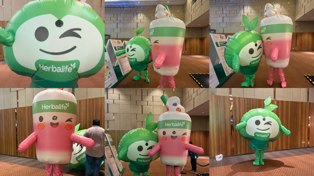 Inflatable Mascot Installation at Setia City Convention Centre for Herbalife — photo 7
