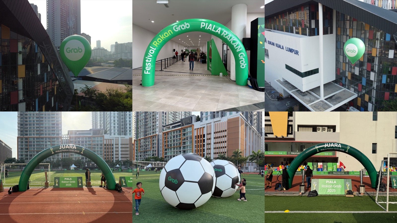 Piala Rakan Grab Inflatables @ Arena Sukan Kuala Lumpur — photo 1