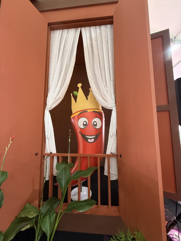 Vegetable Inflatable Replica at NS Fest 2025 in Nilai, Negeri Sembilan — photo 2