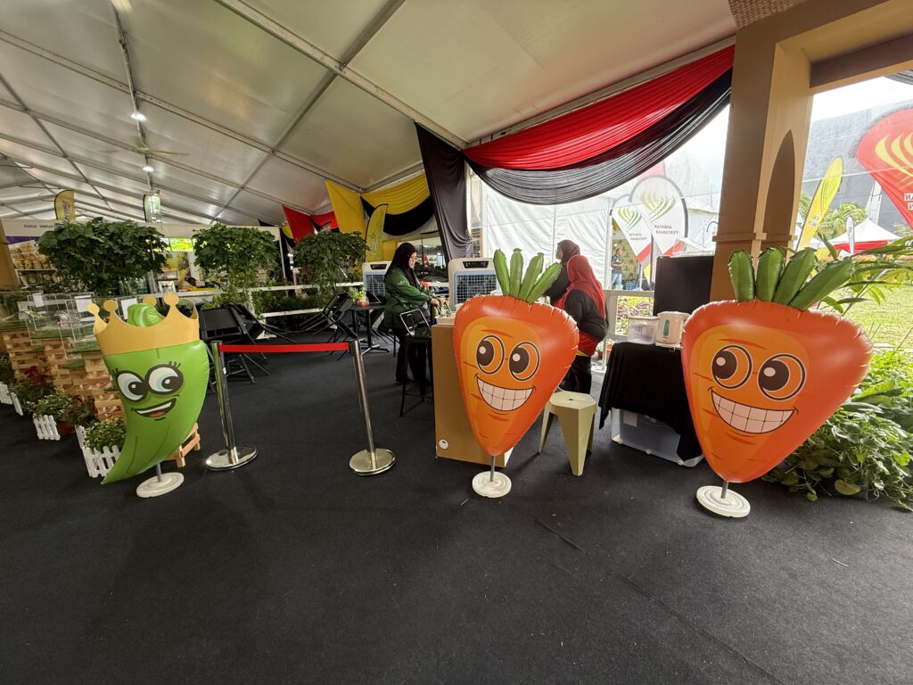 Vegetable Inflatable Replica at NS Fest 2025 in Nilai, Negeri Sembilan — photo 10