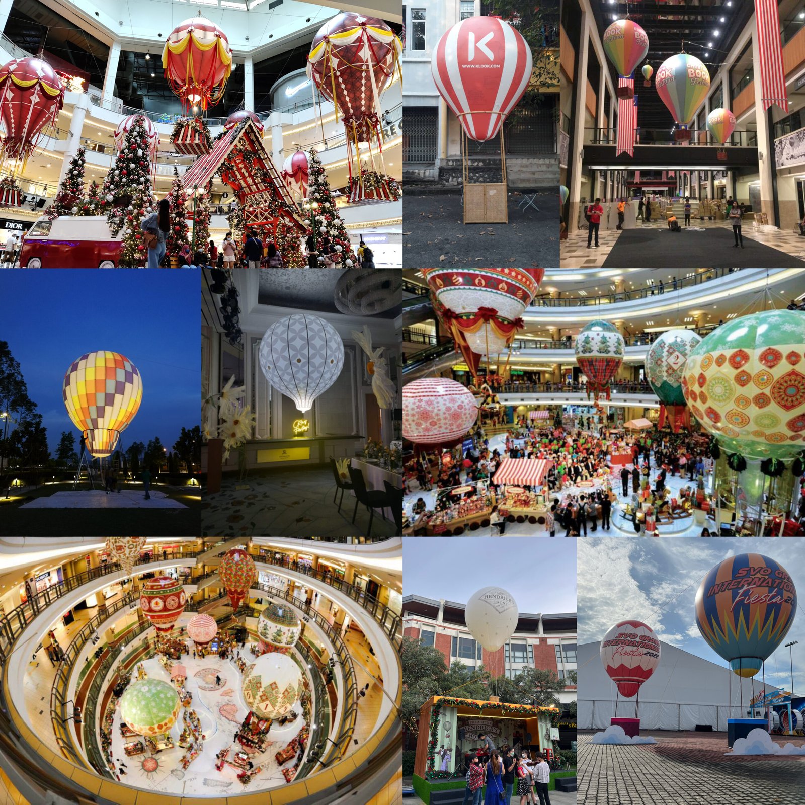 Hot Air Balloon Replicas