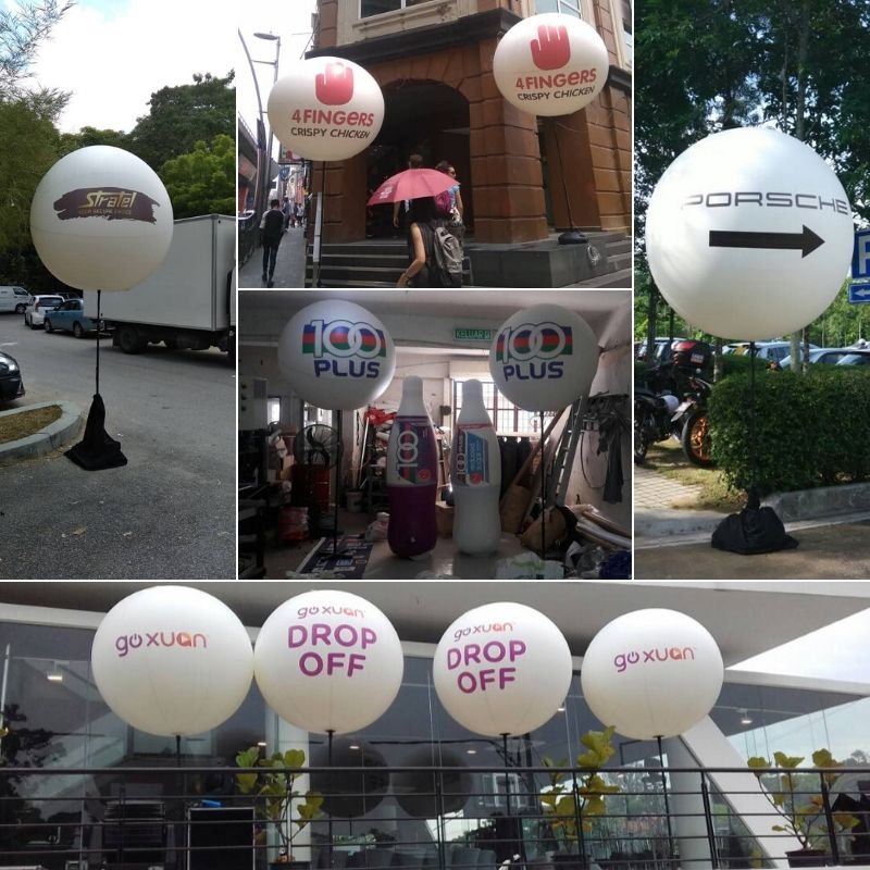 Lighted Balloon Stand