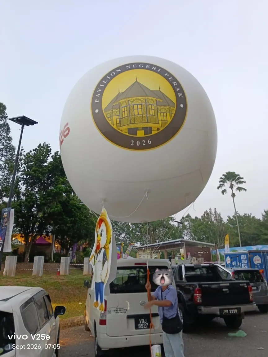 MAHA 2026 Giant Advertising Balloon in Malaysia — photo 3
