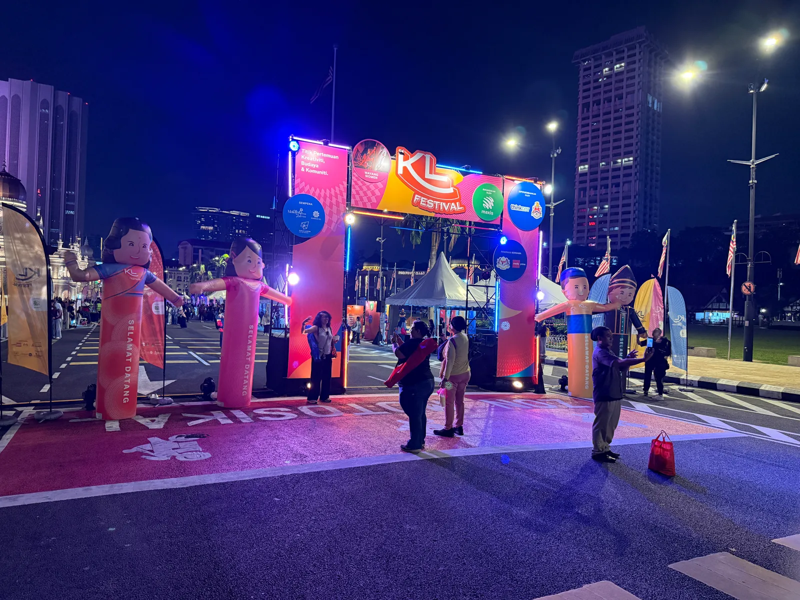 Skydancers for KL Festival 2026 at Dataran Merdeka, Kuala Lumpur — photo 5