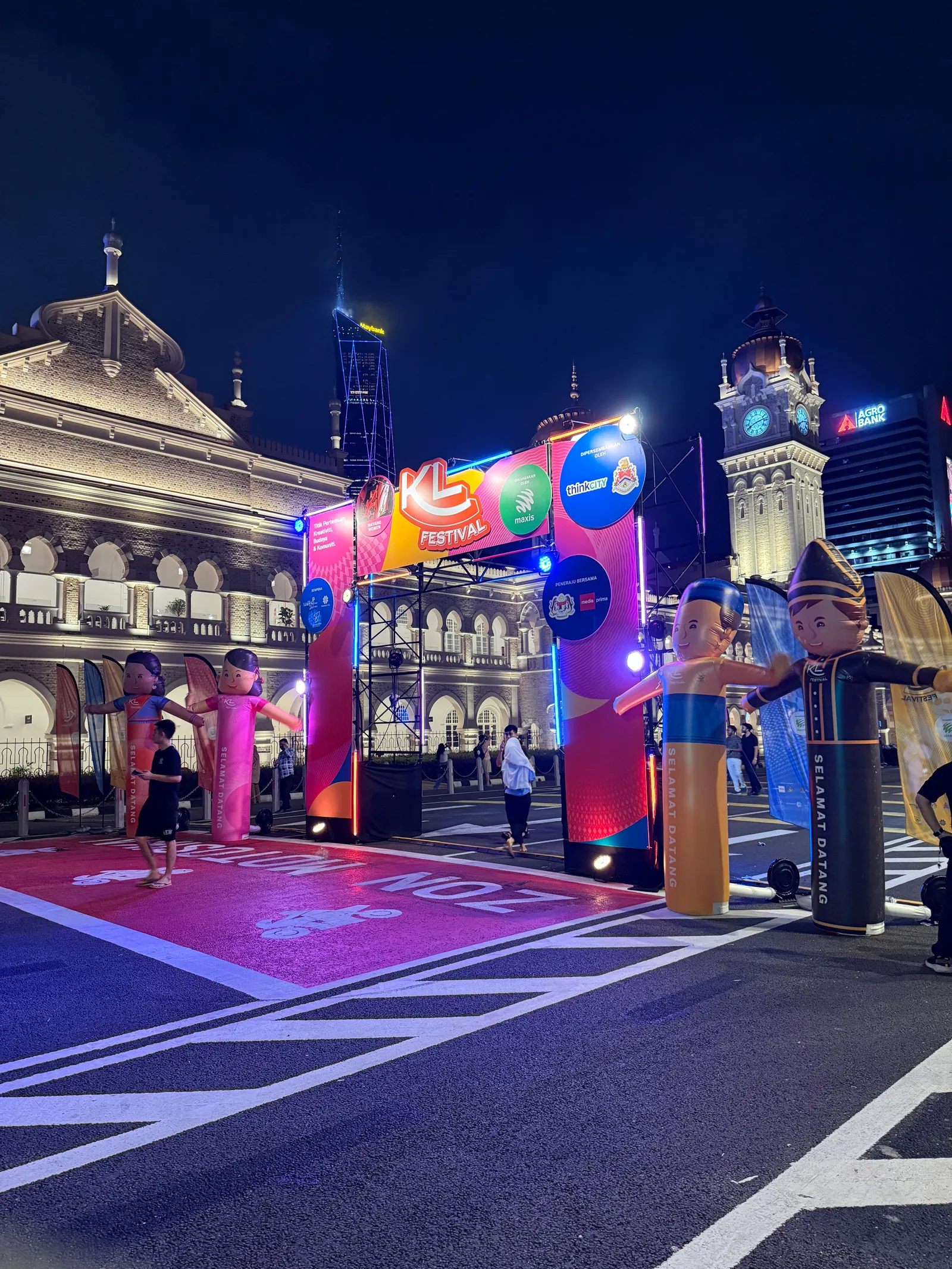 Skydancers for KL Festival 2026 at Dataran Merdeka, Kuala Lumpur — photo 6