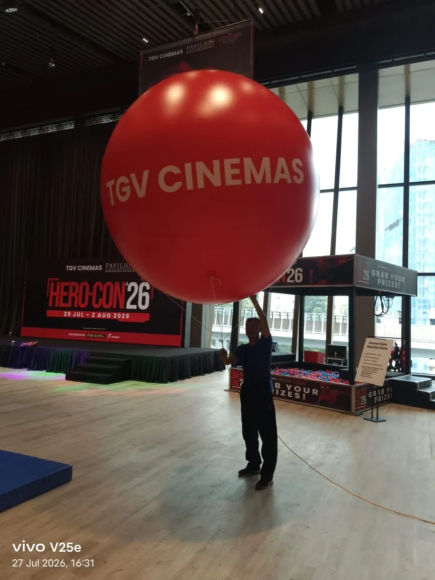 TGV Cinemas Giant Balloon Launch for Hero-Con '26 — photo 3