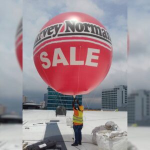 Harvey Norman Giant Advertising Balloon