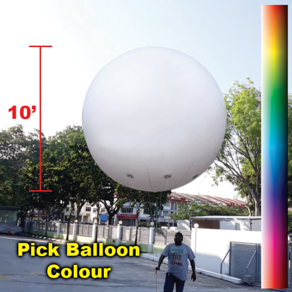 Belon PVC Gergasi bersaiz 10 kaki