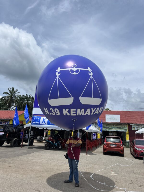 Barisan Nasionl Election Giant Balloons